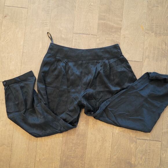 Pied A Terre Women's 100% Silk Tapper leg size 10 - Picture 6 of 6